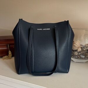 Marc Jacobs Dark Blue Tote Bag